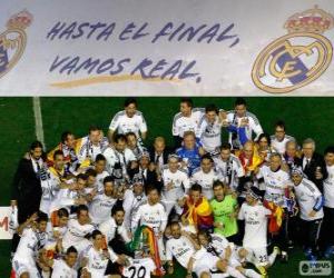 Puzzle Ρεάλ Μαδρίτης πρωταθλητής Copa del Rey 2013-2014